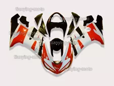 For Kawasaki Ninja ZX6R 636 2005-2006 ABS Injection Fairing white Red T21 (For: 2005 Kawasaki Ninja ZX6R)