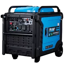 Pulsar 9,500 Watt Super Quiet Dual Fuel Inverter Generator with CO Alert