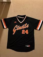 Brand New Willie Mays Nike Jersey (Size Large) - See Description For More Info