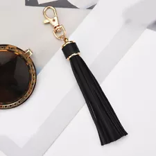 Bag Artificial Leather Tassel Keychain Hangbag Purse Hanging Pendant Accessories