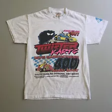 Vintage Twister Go Kart Racing Shirt Adult Small South Carolina Sunshine 90s Men