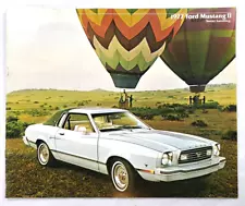 1977 Ford Mustang II Sales Brochure Mach I Cobra Ghia