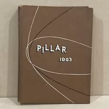 1963 The Pillar Yearbook, George Peabody College for Teachers, Nashville