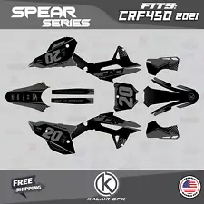 Graphics Kit for Honda CRF450R (2021-2023) CRF 450R Spear Series - Smoke