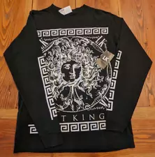 NWT - Last Kings Black Long Sleeve Egyptian Graphic T-Shirt Size Medium