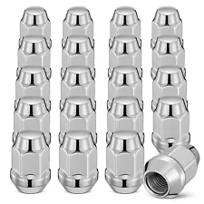 20x Chrome Wheel Lug Nuts 3/4" Hex M12x1.5 Bulge Acorn 1.38” For GMC Chrysler (For: 1990 Chrysler LeBaron)