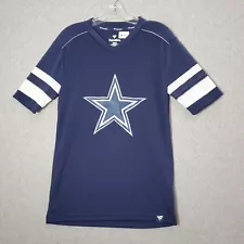 Dallas Cowboys Women Top Small Blue Jersey Logo Ezekiel Elliott 21 Fanatics