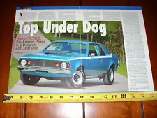 1971 AMC HORNET SC 360 - ORIGINAL 2009 ARTICLE