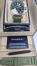 *NEW 2024* Panerai Submersible Green Men's Watch - PAM01287 BOX PAPERS FULL SET!