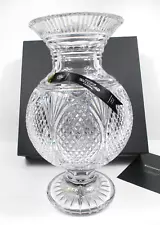 House Of Waterford Crystal Ball Tralee Rose Vase Designer Gallery 13 By 9 Heavy