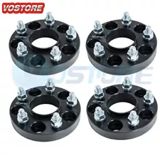 (4) 1" (25mm) Hubcentric Wheel Spacers 5x4.5 5x114.3 Fits Nissan 240SX 350Z 370Z