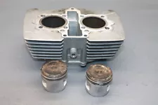 1991 HONDA NIGHTHAWK 250 ENGINE PISTON CYLINDERS BLOCK JUG BORE=52.83 AND 52.8