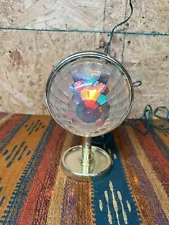 Vtg Bradford Like Seco Celestial Motion Christmas Tree Topper Heart Lamp