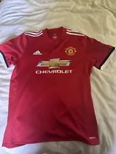 Adidas Manchester United Jersey #10 Ibrahimovic Soccer Jersey Sz L