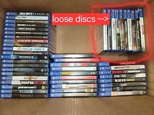 49 New Sealed Video Game Bundle Lot PlayStation PS4 - Some Loose In Case