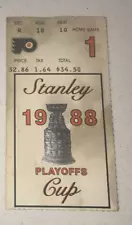 4/9/88 Capitals Flyers NHL Playoffs Stanley Cup Ticket Stub GAME 3 Round 1