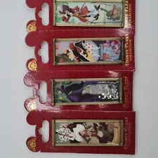 Disney Parks Collection 4 pin set HAUNTED MANSION stretch portraits Villain