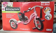 "NEW" SCHWINN PINK ROADSTER TRIKE / TRICYCLE AGES 2-4