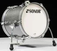 Sonor AQ2 16x15 Bass Drum - Titanium Quartz Lacquer