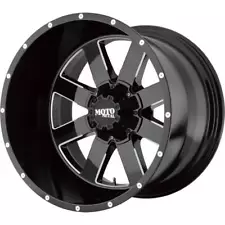 1 New Moto Metal Mo962 20x10 6-139.70 -24 Gloss Black Milled Wheel