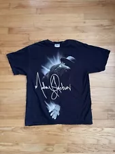 Michael Jackson 2009 L Black T Shirt Hanes Heavyweight