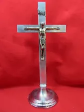 CHURCH METAL CROSS CATHOLIC / CHRISTIAN INRI / INS