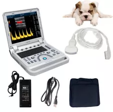 VET Veterinary Portable Ultrasound Scanner Laptop Machine Color Doppler For...