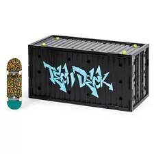 Tech Deck Transforming SK8 Container Pro Modular Skatepark with Exclusive Fin...