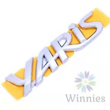 TOYOTA YARIS SEDAN REAR TRUNK SCRIPT EMBLEM GENUINE BADGE 07-11 (For: 2008 Toyota Yaris)