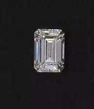 GIA Certified 0.90ct VS2/ I Emerald Cut Loose Natural Diamond Laser Insc