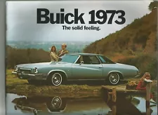 1973 Buick Sales Brochure w/ Electra, LeSabre, Riviera, Estate Wagon, & Century