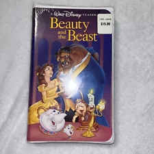 Disney BEAUTY AND THE BEAST Black Diamond VHS / NEW