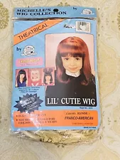 Blonde Child Size Lil’ Cute Costume Wig Franco Halloween Theatrical