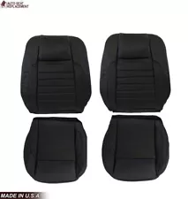 2010 2011 2012 2013 2014 Ford Mustang GT V6 V8 Replacement Seat Covers Black