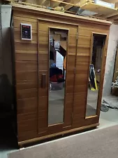 Full 2 Person Healthmate Suana Built From Real Cedar Wood