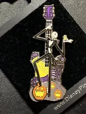 Disney Pin 2009 Nightmare Before Christmas Jack Skellington Guitar Series #67719