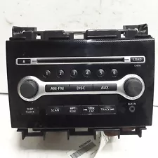 11 2011 Nissan Maxima AM FM single CD radio receiver OEM 28185 ZX75A CY07H