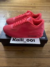 Nike Air Max 90 Hyperfuse ID Size 11.5 Pink Solar Crimson Cement B