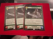 Starwars Unlimited Dark saber X3