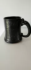 SaveThe Elephant ~ Hand Made Coffee Mug Made In Sri Lanka with Elephants Face!!