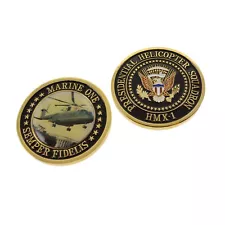 Marine One Challenge Coin Presidential Helicopter Squadron HMX-1