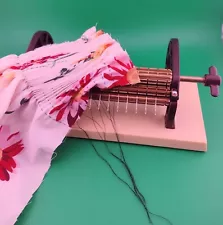 Read Pleater Machine for gathering fabric for English Smocking