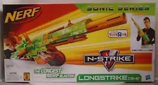 NERF N-STRIKE LONGSTRIKE CS-6 BLASTER TOYSRUS EXCLUSIVE SONIC SERIES RARE NEW