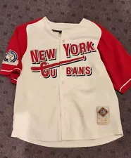 New York Cubans Negro Museum Baseball Jersey Size Xxxl