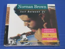 SEALED: Norman Brown - Just Between Us - 2008 Jazz CD Guitar MoJazz Verve