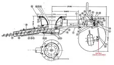 EFM PART # 9433786-1 CRANK ASSEMBLY FOR DF520 SERIES STOKER BOILER