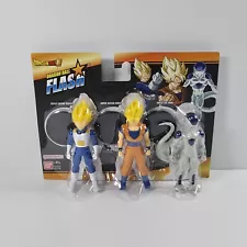 Dragon Ball Super Flash Series Saiyan Vegeta Goku Frieza 4” Action Figures 14B