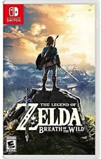 Nintendo Switch The Legend of Zelda Breath of The Wild Authentic Sealed *NEW*