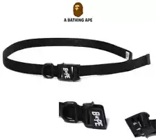 A Bathing Ape One-Touch Magnet Detachment Buckle Belt 2024 SS BAPE STA Logo JPN