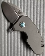 Benchmade Sibert 756 Mini Pocket Rocket Flipper Knife Titanium (1.87" SW)